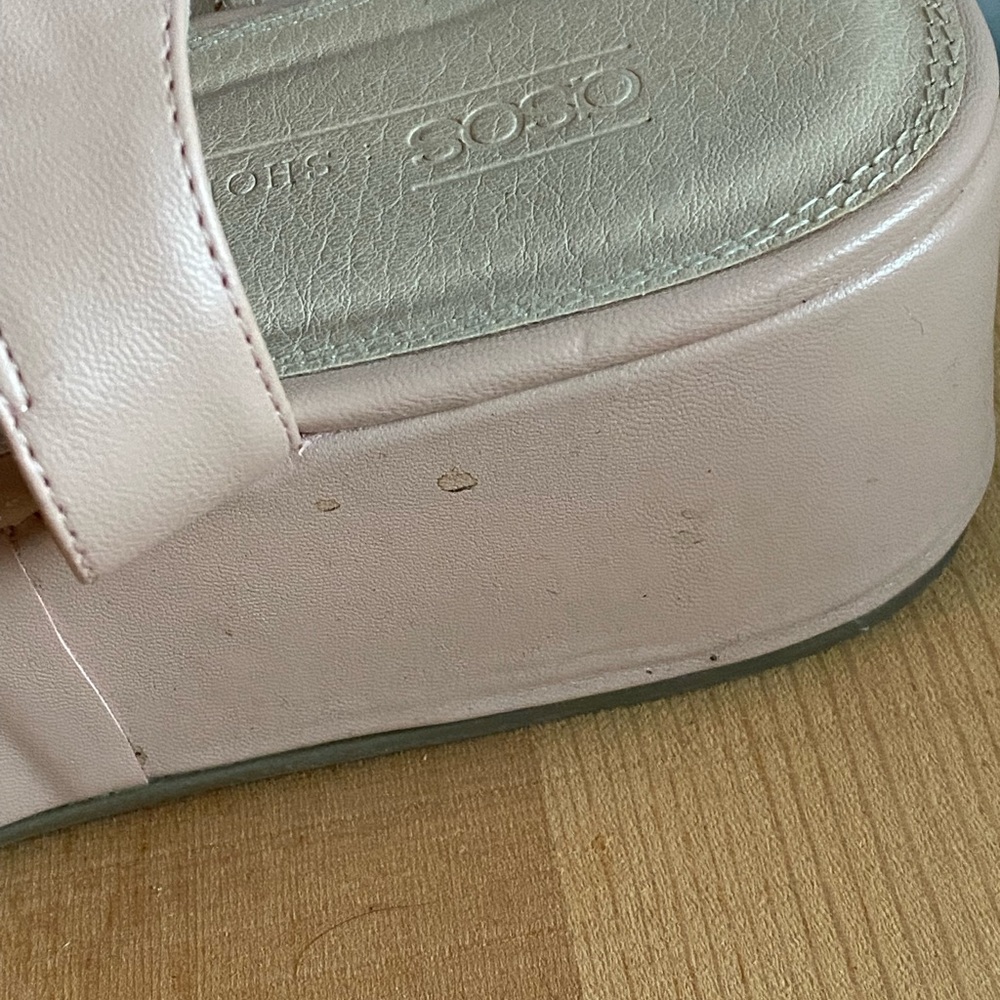 ASOS Pink Platform Sandals - Picture 5 of 11